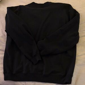 Black Mock neck Sweater